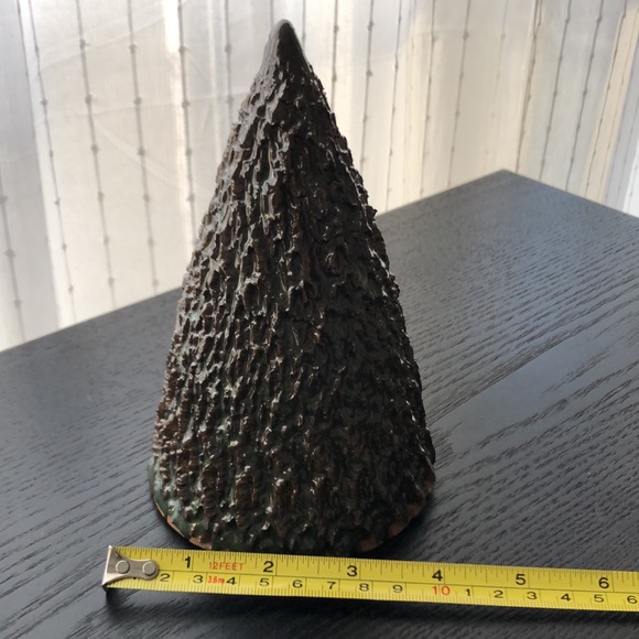 Copper Color Tray Stand and  Terra Cotta Christmas Tree - Picture 10 of 10